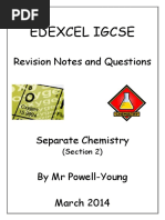 Excel chemistry