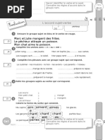 Ce1 Evaluation Accord Verbe