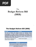 The Budget Reform