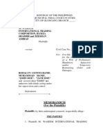 Forcible Entry Case Filed Against Defendants for Unlawfully Occupying Plaintiffs' Leased Premises