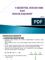 Rangkaian Resistor, Hukum Ohm