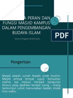 Bagaimana Peran Dan Fungsi Masjid Kampus Dalam Pengembangan