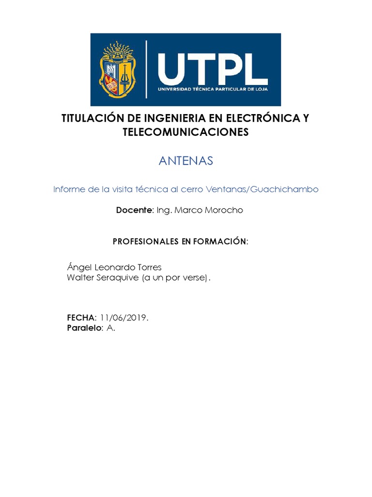 Ecotel Tv Loja Antena Radio Television