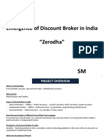 Zerodha Discount Broker Case Study