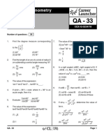 Trigo Solution of Stander Question