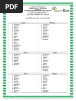 Kalendaryo NG Pagtatanim