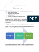 Informe de Red de Matemáticas