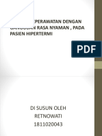 Asuhan Keperawatan Gangguan Rasa Nyaman Pada Pasien Hipertermi