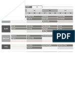 Project Roadmap Excel Template