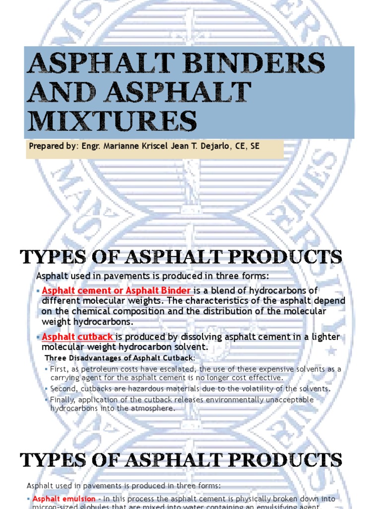 Asphalt Binders | PDF | Road Surface | Asphalt