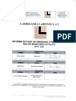 Informe de Estudio de Emisiones Ladrillera LUIS