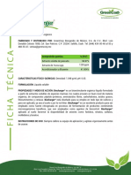 Biocharger Ficha Tecnica Omri 2018 PDF