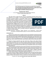 Pengaruh Pemanfaatan Teknologi Informasi Kompetens PDF