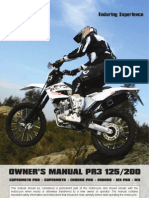 AJP MOTOS - PR3 User Manual 