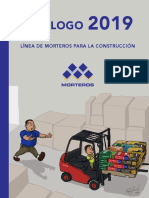 Catálogo de morteros para construcción 2019