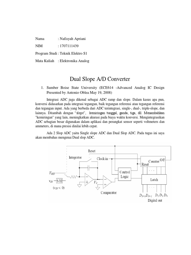 Dual Slop Elektronika Analog | PDF
