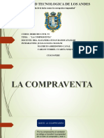 Diapositivas Derecho Civil Vi Trabajo Compraventa