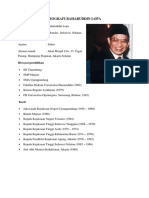 Biografi Baharuddin Lopa