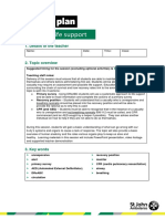 KS4 Basic Life Support Lesson Plan