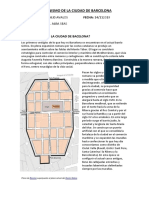 Urbanismo de La Ciudad de Barcelona