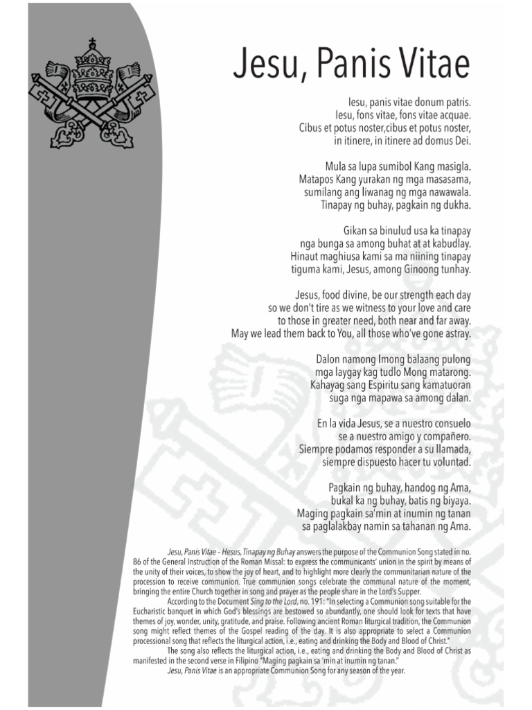 Tinapay NG Buhay PDF PDF