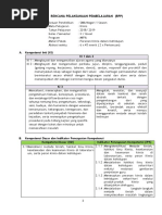 RPP - Peranan Kimia