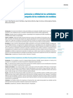 Importancia de Las Competencias y Utilidad de Las Actividades de Aprendizaje en El Desempeño de Los Residentes de Medicina