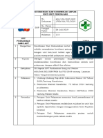 7.1.3.7 Sop & DT Koordinasi Dan Komunikasi Antar Unit Penunjang