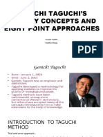 Group 7 Genichi Taguchis Quality Concepts and Eight Point Approaches