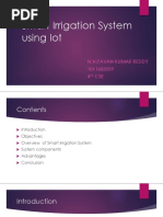 Smart Irrigation System Using Iot