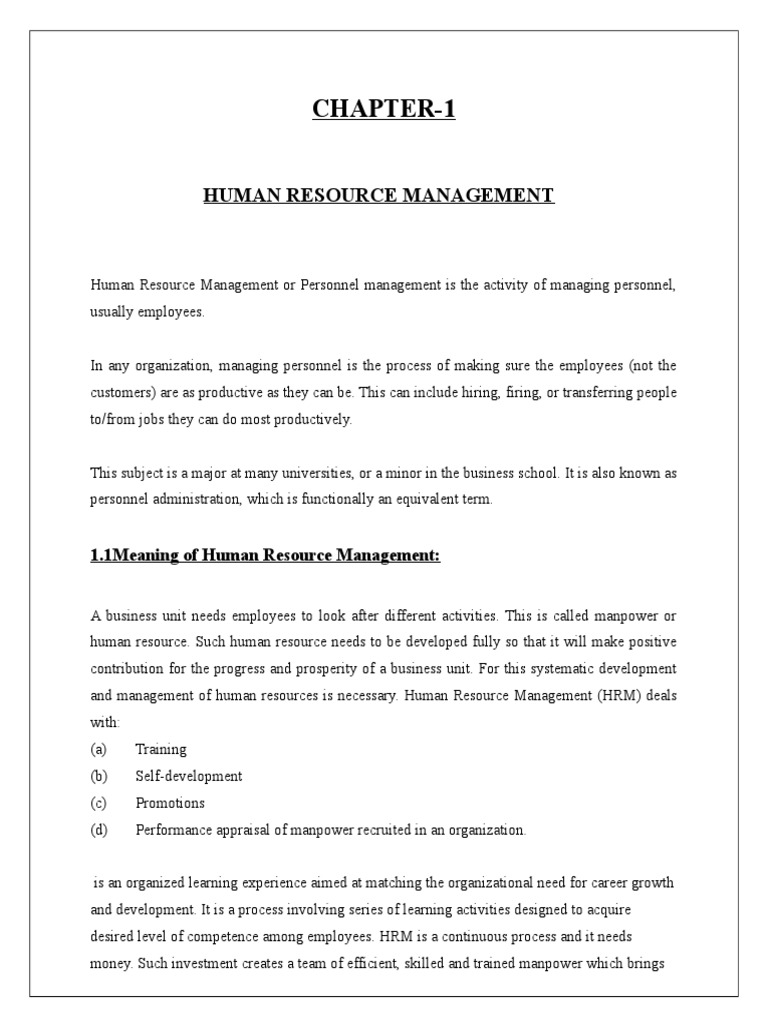 HRM Essentials for Business Students | PDF | Human Resources | Human ...
