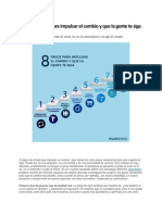 Los 8 Pasos para Impulsar El Cambio