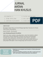 Telaah Jurnal Keperawatan Kebutuhan Khusus