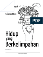 Sebuah Petunjuk Bukan Hanya Untuk Generasi Muda - Hidup Yang Berkelimpahan PDF