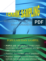 Teknik Sampling