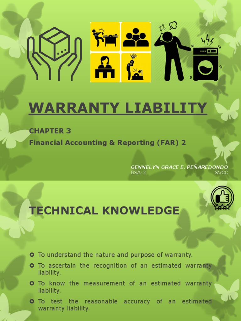 Warranty Liability PDF Expense Liability (Financial Accounting)
