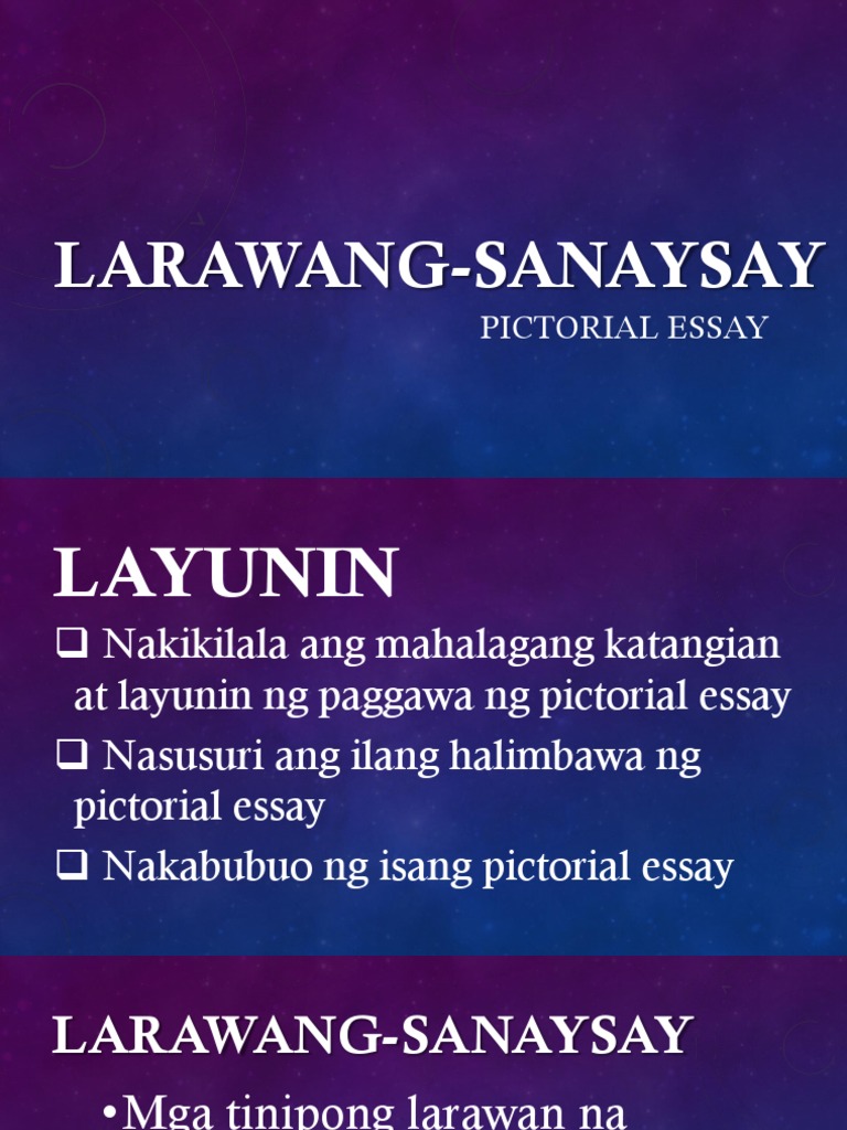 LARAWANGSANAYSAY
