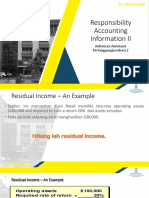 Responbility Accounting Information