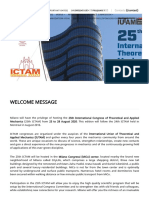 ICTAM 2020 _ 25th International Congress of Theoretical and Applied Mechanics
