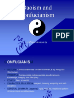 Daoism Confucianism