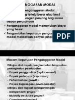 NPV Penggantian Mesin