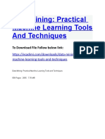 Data Mining Practical Machine Learning Tools and Techniques