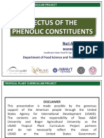 Conspectus of The Phenolic Constituents