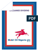 Mobil Oil Nigeria UnclaimDiv 14