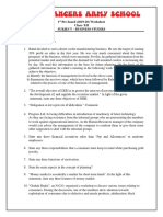 Work Sheet PDF