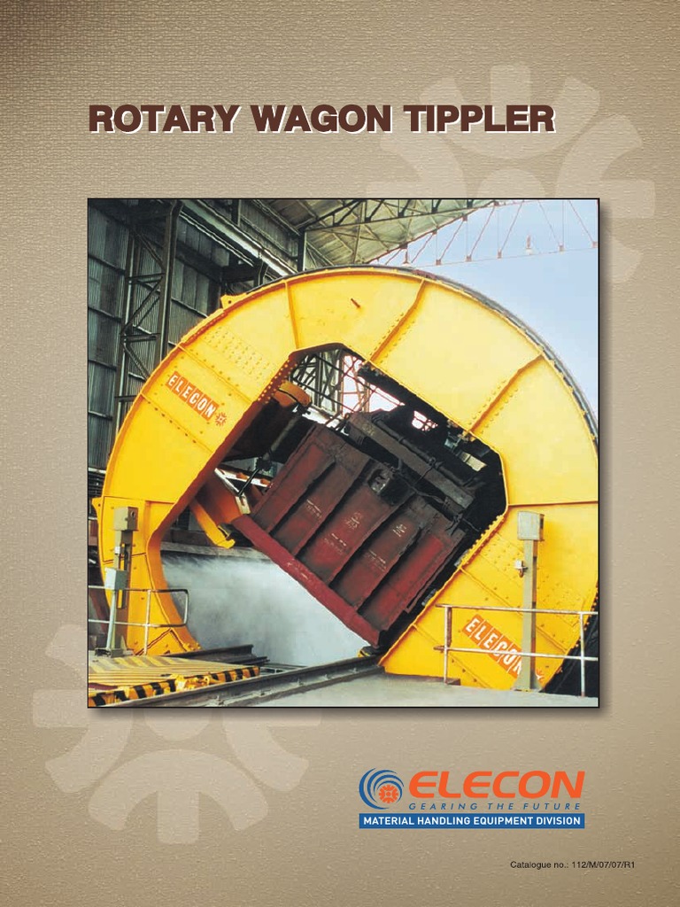 Rotary Wagon Tippler Overview | PDF | Manufactured Goods | Mechanical ...