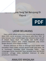 Konflik Papua Yang Tak Berujung Di Papua