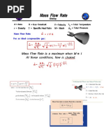 Volumetric Flow Rate Calculation