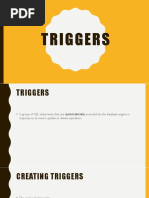 Triggers