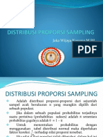 Distribusi Sampling Proporsi - PPSX